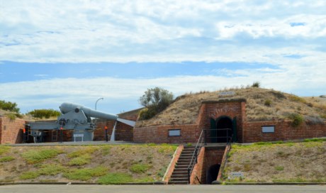 Magazine entrance