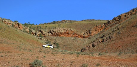 Horseshoe escarpment